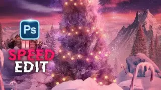 Christmas Day Photo Manipulation Speed Art - Photoshop Tutorial