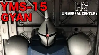 Gunpla HGUC GYAN [GYAN] Old kit conversion plan modification brush painting GUNPLA CUSTOM BUILD