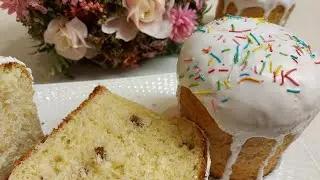 Вкусные Воздушные Пасхальные Куличи. Простой Рецепт.