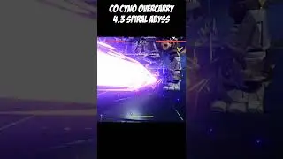 CYNO OVERCARRY 4.3 SPIRAL ABYSS | Genshin Impact 