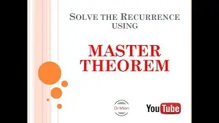 Master Theorem | Master Method for Solving Recurrence Relation