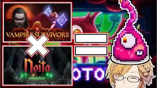 【バイオプロトタイプ】「Vampire Survivors」と「noita」から俺が生まれた、ってワケ！（※嘘です）【 にじさんじ / 神田笑一 】