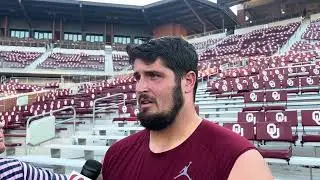 Oklahoma Football: OT Michael Tarquin Interview (8-20-24)