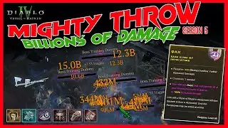 Hammer Throw - Hits Hard! | Diablo 4 - Season 6 #vesselofhatred