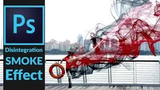 How to create Disintegration Smoke Effect in Adobe Photoshop