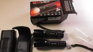 Tactical LED Flashlight S1000 Emergency Flashlights REVIEW