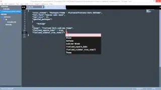 sublime text 3   flat land theme, optional settings, dejavu sans mono font