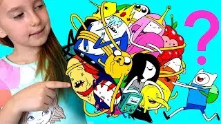 WHO YOU ARE? from the cartoon Adventure Time New series riddles for kids