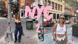 GOING TO OUR FIRST NYFW SHOW!!! | vlog | Sophia and Cinzia | ad