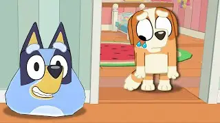 BLUEY SE DISFARÇOU DE POU PARA TROLAR A BINGO