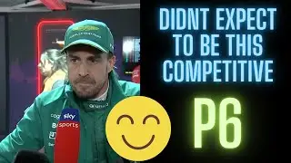 Fernando Alonso interview P6 qualifying Bahrain grand prix #f1 #fernandoalonso #bahraingp #formula1