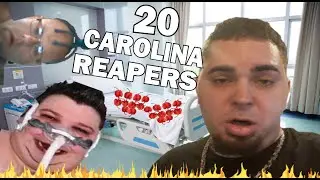 20 CAROLINA REAPERS for Nikocado Avocado (Mukbang Gone Wild)