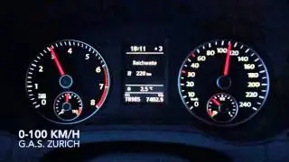Seat Alhambra 1.4 TSI 0-100 km/h acceleration