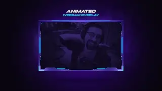 Download Minimal Webcam Overlay Template For Streamers