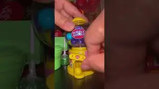 🧡🦋🧡 Yellow Dubble Bubble Gumball Machine Candy 🍭 