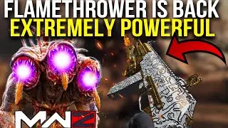 MW3 Zombies - Flamethrower is Back! Extremely Powerful