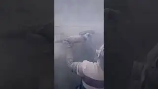 Штробление стен. 