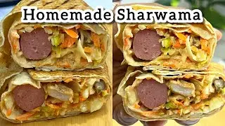 HOW TO MAKE PERFECT SHAWARMA | CHICKEN SHAWARMA