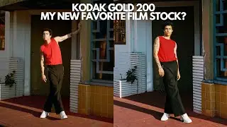 My New Favorite Film Stock! Portraits on Kodak Gold 200 on 120 Film