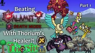 Beating Calamity Death Mode... With Thorium's Healer Class!? (Part 1: Prehardmode)