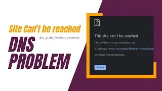 This site can't be reached  dns_probe_finished_nxdomain [Solved] @farhanellahi