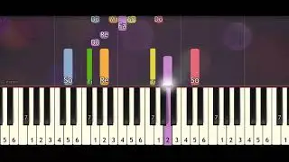Demi Lovato – SkyScraper– Piano Tutorial synthesia acoustic