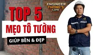 TOP 5 PRO TIPS FOR DURABLE & SMOOTH WALL PLASTERING #EngineerThong #engineering