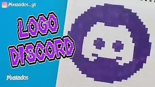 COMO DIBUJAR LOGO DISCORD PIXEL ART - PIXELADOS