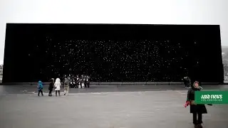'Darkest building in the world' mesmerises at Pyeongchang Games