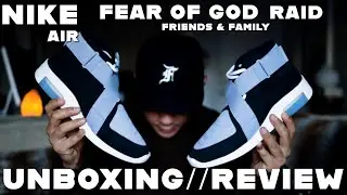 El último SNEAKER que creó JERRY LORENZO con Nike // Air Fear Of God Raid Friends & Family