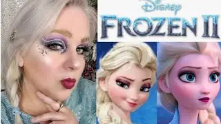 FROZEN 2 ELSA MAKEUP TUTORIAL || + MAGIC CHARACTER SHORT! || DISNEY'S FROZEN 2  || LADY BORGIA