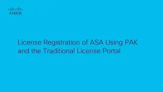 Cisco Firewalls: License and Registration of ASA