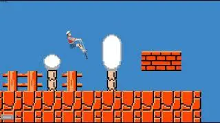 Happy Wheels - NES Mario Level 5-2 by harounhaeder_2024
