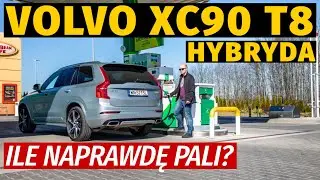 Volvo XC90 T8 Hybryda – Ile pali? Ile przejedziesz w trybie elektrycznym? Opinie o hybrydzie plug-in
