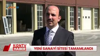 Yeni Sanayi Sitesi tamamlandı