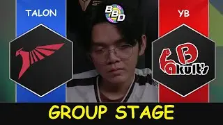 GROUP STAGE DAY 2 - Talon vs Yakult Brothers Group Stage BDB 2024 Dota 2