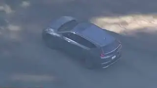 Погоня за подозреваемым в угоне машины по холмам