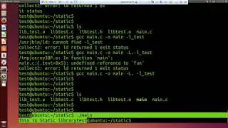 How to Create Static Library