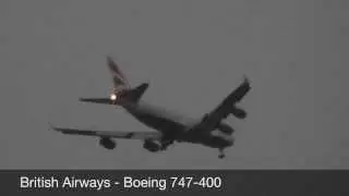 Boeing 777 & 747 Flyby
