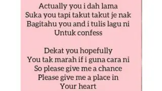 Crush - Haziq (acctualy you i dah lama suka you)