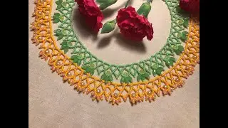 Seed Beaded Collar Necklace Tutorial | Handmade Beaded Jewelry Making #diy #beadedjewelry #handmade