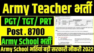 Latest Govt Job Recruitment 2022 | Sarkari Naukri | Latest Govt Jobs | Teaching Vacancy 2022