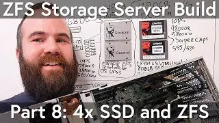 ZFS Storage Server: How I use 4 SSDs in Proxmox and ZFS, Kingston DC500M vs UV500