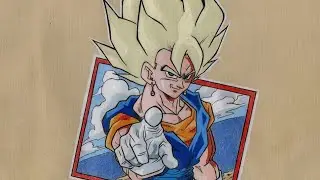 Como Dibujar A Super Vegetto Al Estilo Antiguo (OLD STYLE) | RodrigoDrawings YT.