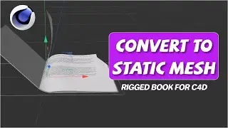 How to convert to static mesh? (RB for C4D)