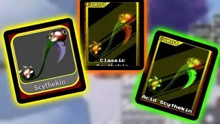 Scythekin showcase + every skin for it! [ underworld: realm ]