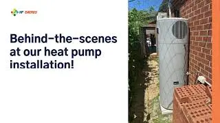 BTS Heat Pump Installation | HP Energy | #HeatPump