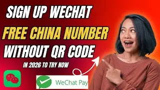 New updated method to sign up WeChat without qr code WITH CHINISE NUMBER  2026