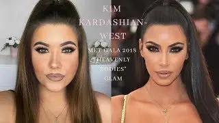 KIM KARDASHIAN MET GALA 2018 MAKEUP | Halley Drechsler