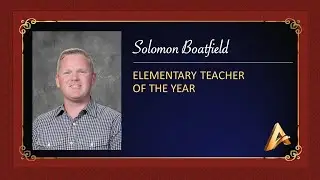Allen ISD 2024 Elementary Teacher of the Year - Solomon Boatfield